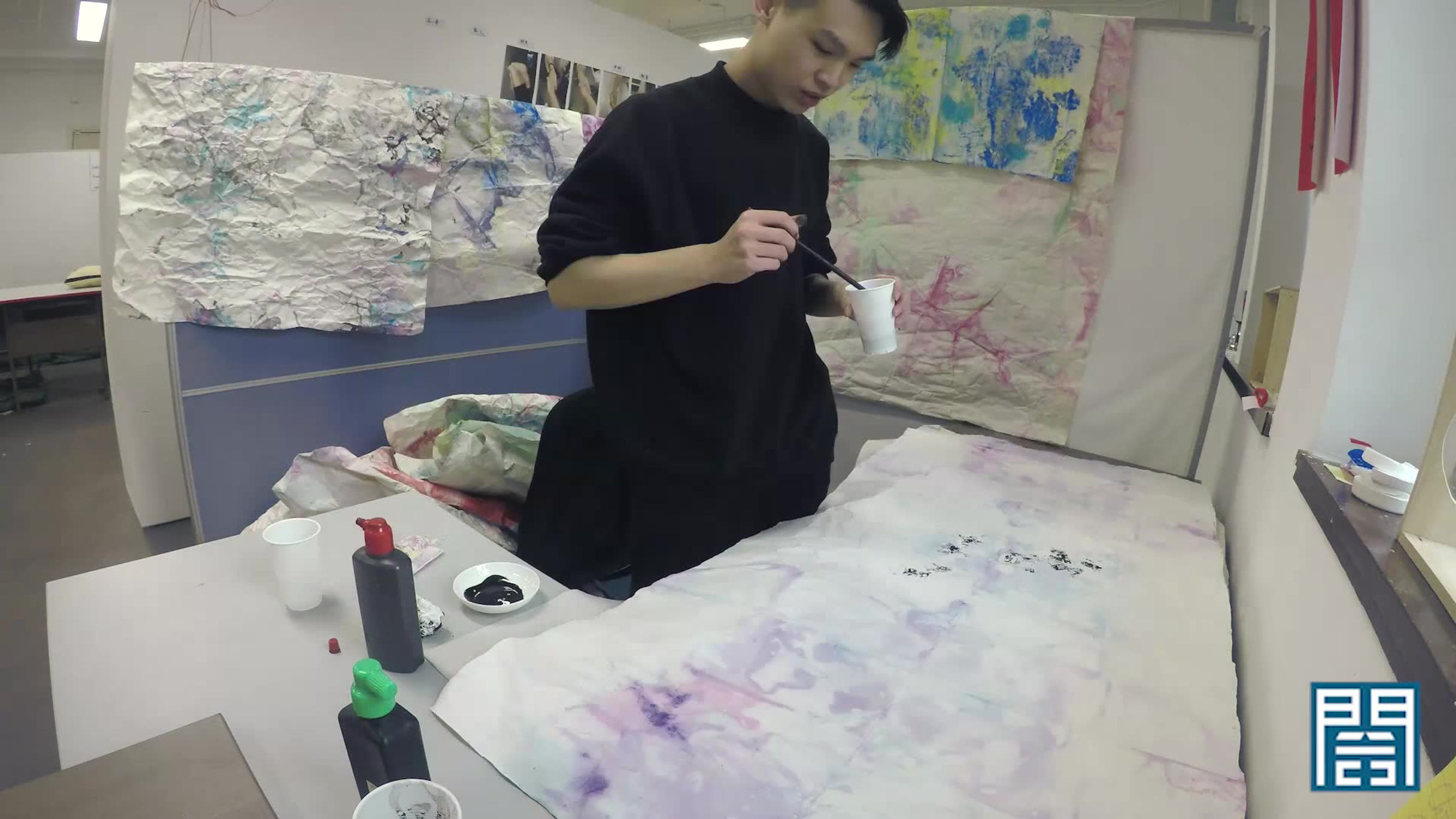 David Mak's art-making process